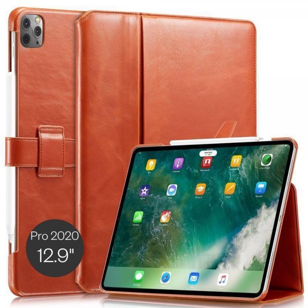 Kavaj iPad Pro 12.9 (gen 4/5/6) Etui London Brun