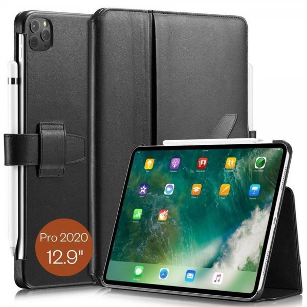 Kavaj iPad Pro 12.9 (gen 4/5/6) Etui London Svart