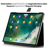 Kavaj iPad Pro 12.9 (gen 4/5/6) Etui London Svart