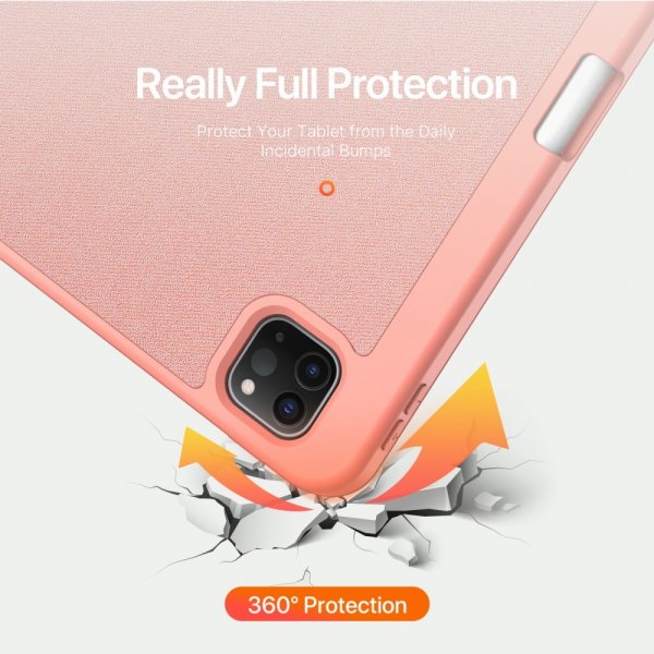 Dux Ducis iPad Pro 13 (M4/M5) Etui Domo Series Rosa