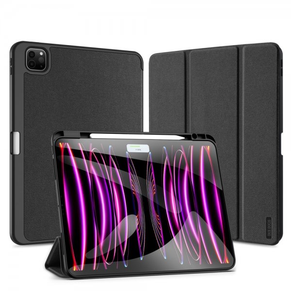 Dux Ducis iPad Pro 13 (M4/M5) Etui Domo Series Svart