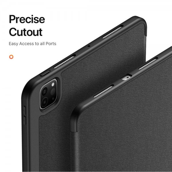 Dux Ducis iPad Pro 13 (M4/M5) Etui Domo Series Svart