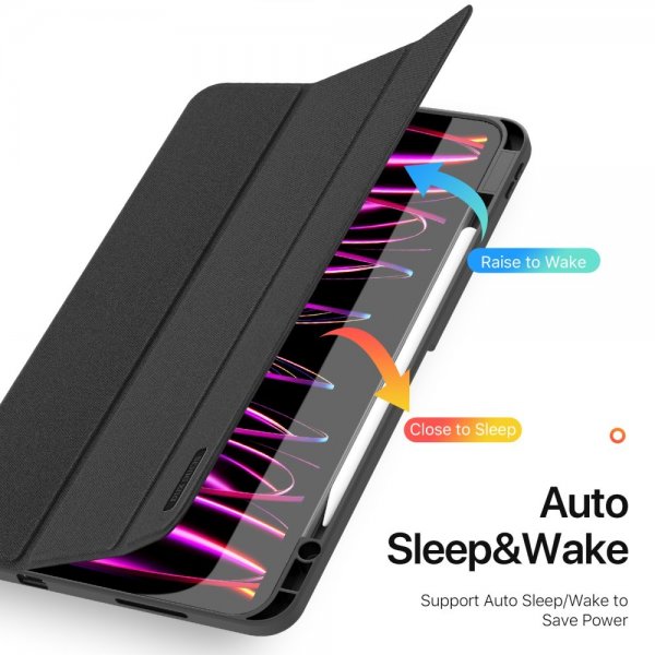 Dux Ducis iPad Pro 13 (M4/M5) Etui Domo Series Svart