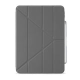 Pipetto iPad Pro 13 (M4/M5) Etui Origami No3 Pencil Case Grå