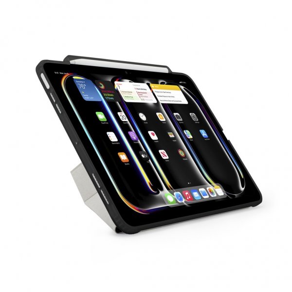 Pipetto iPad Pro 13 (M4/M5) Etui Origami No3 Pencil Case Svart
