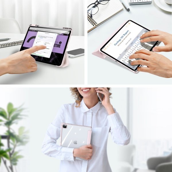 Dux Ducis iPad Pro 13 (M4/M5) Etui TOBY Series Rosa