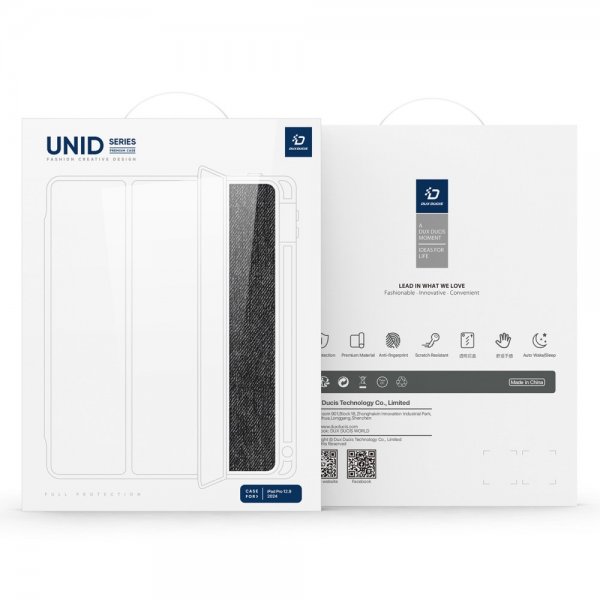 Dux Ducis iPad Pro 13 (M4/M5) Etui UNID Series Svart