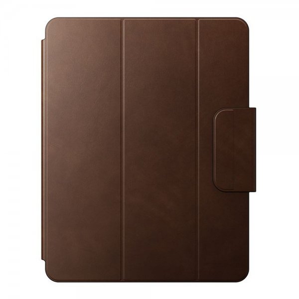 Nomad iPad Pro 13 (M4/M5) Etui Leather Folio Brun