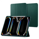 Spigen iPad Pro 13 (M4/M5) Etui Urban Fit Midnight Green