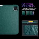 Spigen iPad Pro 13 (M4/M5) Etui Urban Fit Midnight Green