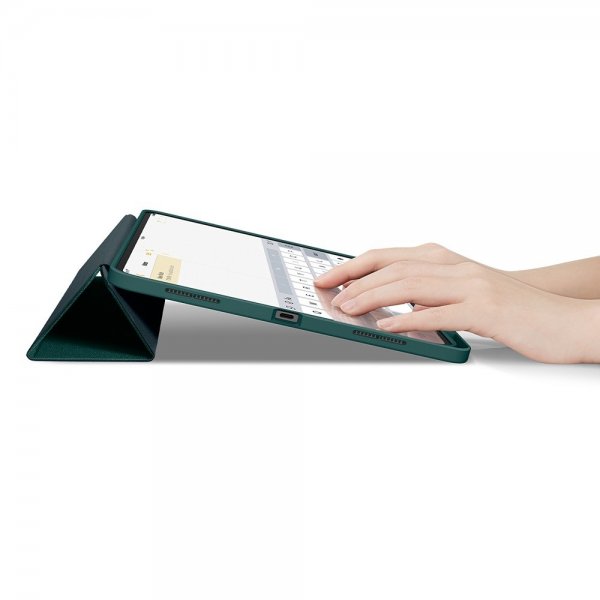 Spigen iPad Pro 13 (M4/M5) Etui Urban Fit Midnight Green