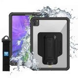 Armor-X iPad Pro 11 (gen 2/3/4) Deksel Waterproof case Svart Transparent