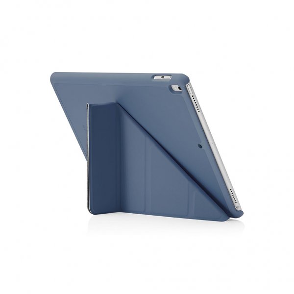 Pipetto iPad Air 2019 (gen 3)/iPad Pro 10.5 Etui Origami Marineblå