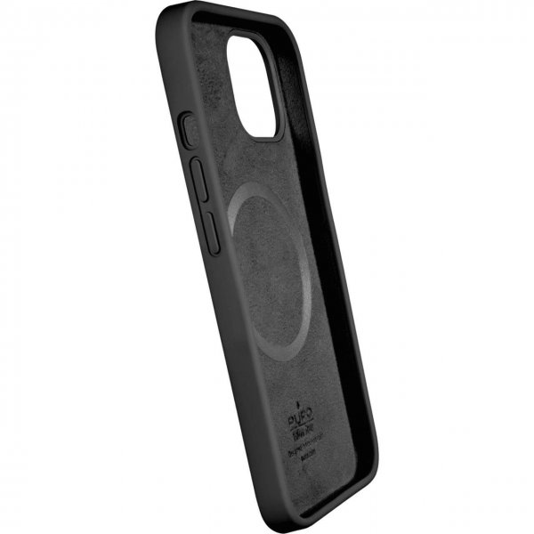 Puro iPhone 12/iPhone 12 Pro Deksel ICON Mag Svart
