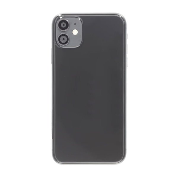 iPhone 11 Bakside med Komplett Ramme Premium - Svart