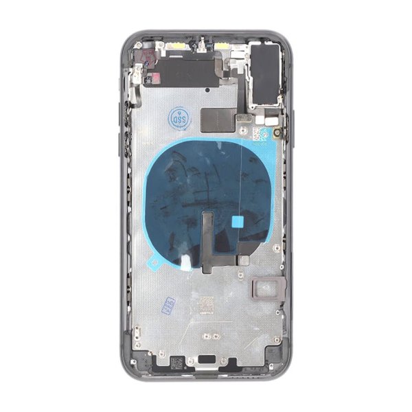 iPhone 11 Bakside med Komplett Ramme Premium - Svart