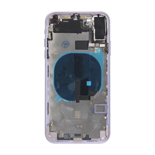 iPhone 11 Bakside med komplett ramme Premium - lilla