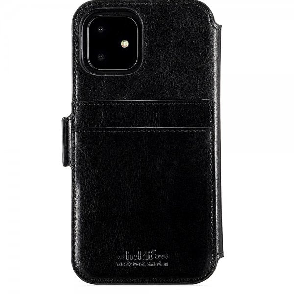 holdit iPhone 11 Etui Berlin Löstagbart Deksel Svart