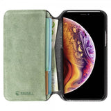 Krusell iPhone 11 Etui Broby PhoneWallet Olive