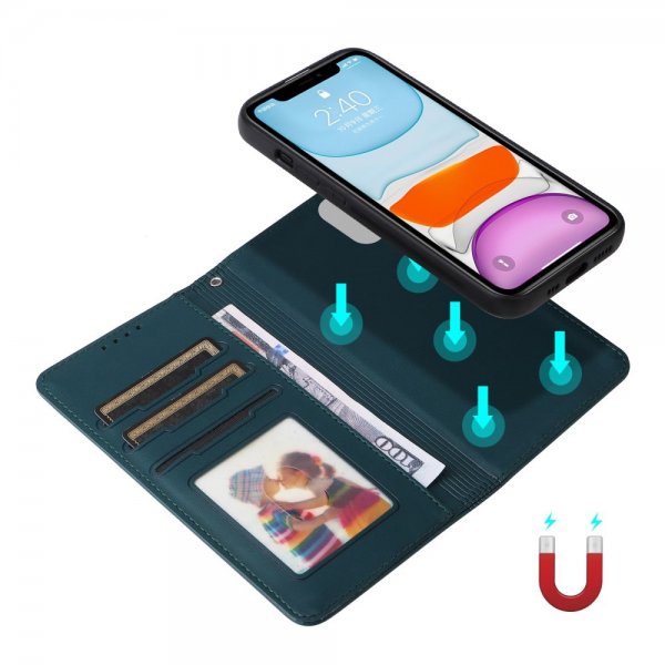 Betopnice iPhone 11 Etui Avtagbart Deksel 005 Blå