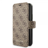 Guess iPhone 11 Etui Monogram Brun