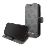 Guess iPhone 11 Etui Monogram Grå