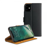 Xqisit iPhone 11 Etui Slim Wallet SelecTion Svart