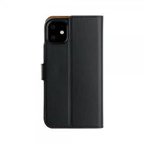 Xqisit iPhone 11 Etui Slim Wallet SelecTion Svart