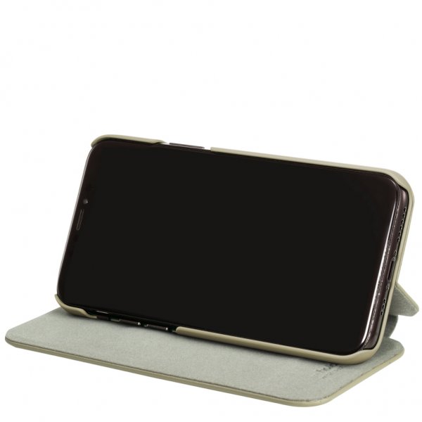 holdit iPhone 11 Etui SlimFlip Wallet Khaki Green