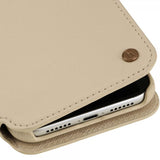 holdit iPhone 11 Etui Stockholm Löstagbart Deksel Caramel Beige