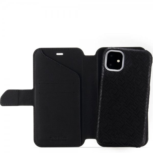 holdit iPhone 11 Etui Stockholm Löstagbart Deksel Celia Svart