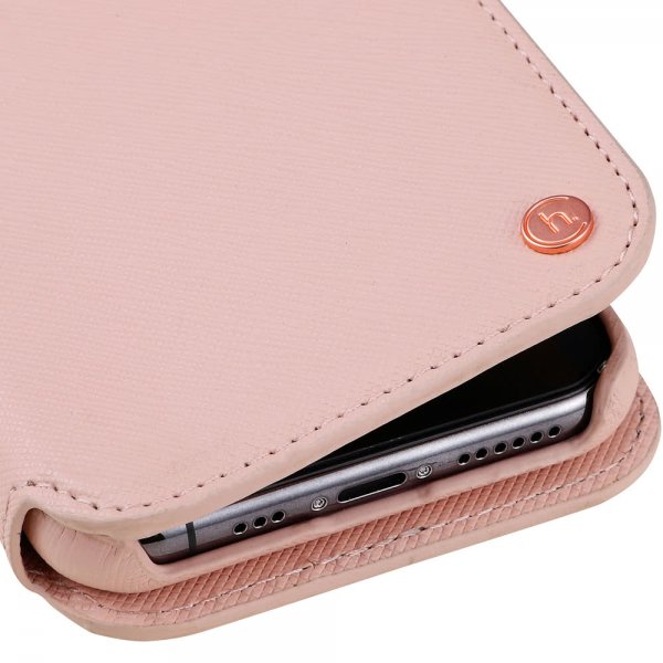 holdit iPhone 11 Etui Stockholm Löstagbart Deksel Rosa