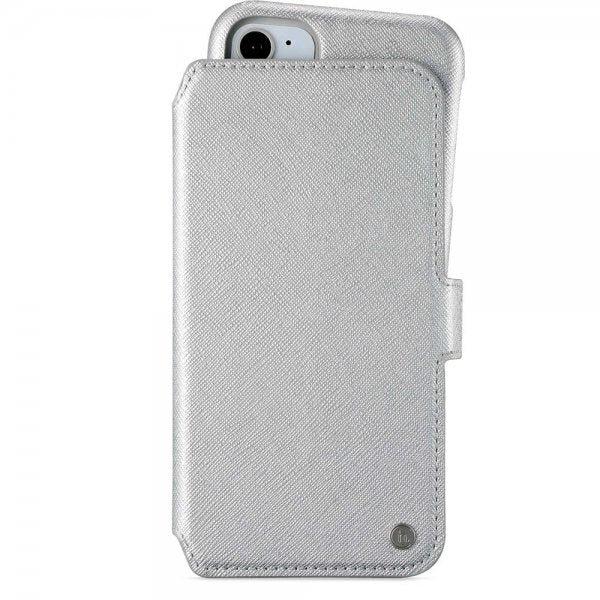 holdit iPhone 11 Etui Stockholm Löstagbart Deksel Sølv
