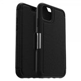 Otterbox iPhone 11 Etui Strada Series Ekte Skinn Svart