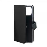 Celly iPhone 11 Etui Wally Wallet Case Svart