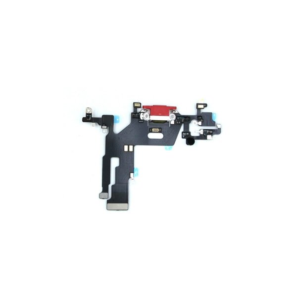 iPhone 11 Ladekontakt Flexkabel - Rød