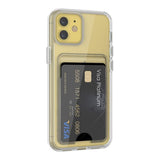 Rvelon iPhone 11 Deksel Kortholder Transparent