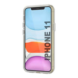 Rvelon iPhone 11 Deksel Kortholder Transparent