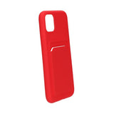 iPhone 11 Deksel Kortholder Rød