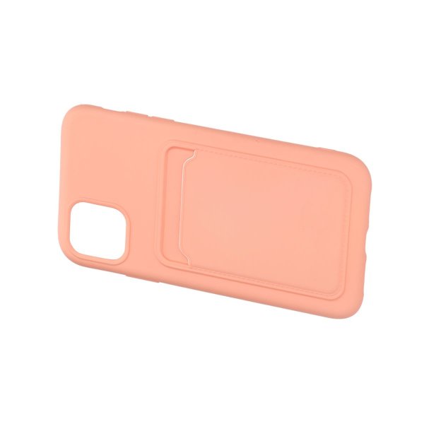 iPhone 11 Deksel Kortholder Rosa