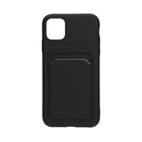 iPhone 11 Deksel Kortholder Svart