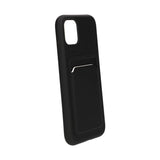 iPhone 11 Deksel Kortholder Svart
