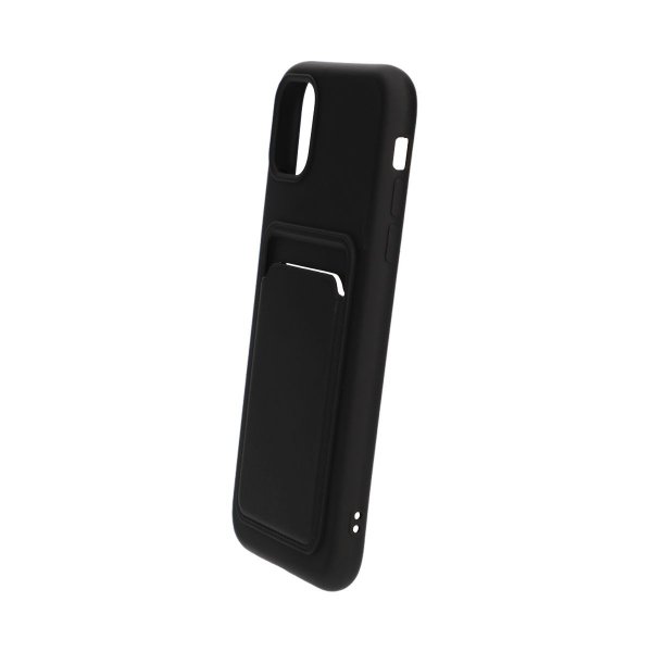 iPhone 11 Deksel Kortholder Svart