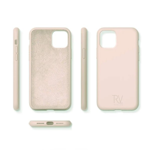 Rvelon iPhone 11 Deksel Silikon Beige