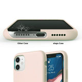 Rvelon iPhone 11 Deksel Silikon Beige