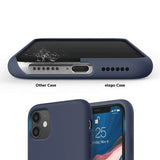 Rvelon iPhone 11 Deksel Silikon Blå