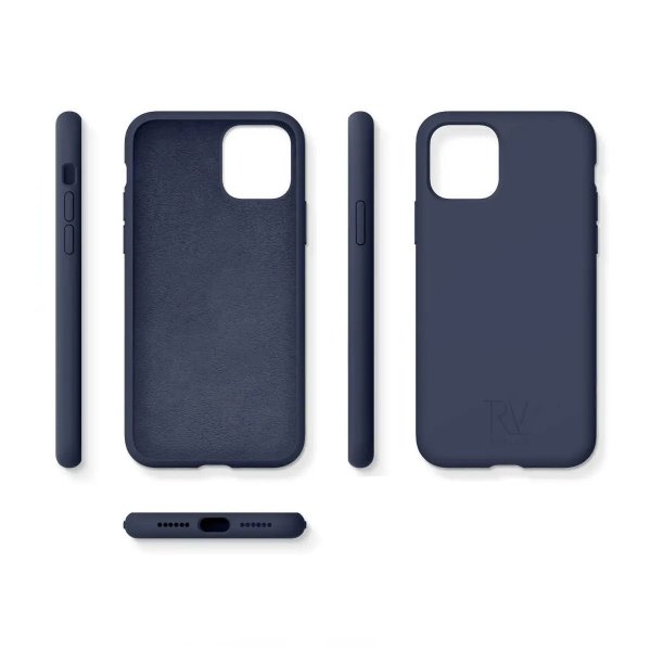 Rvelon iPhone 11 Deksel Silikon Blå