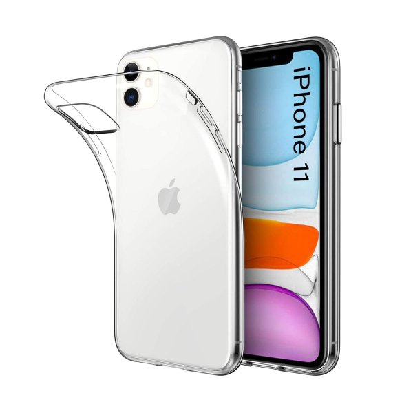 iPhone 11 Deksel Støtsikker TPU Transparent