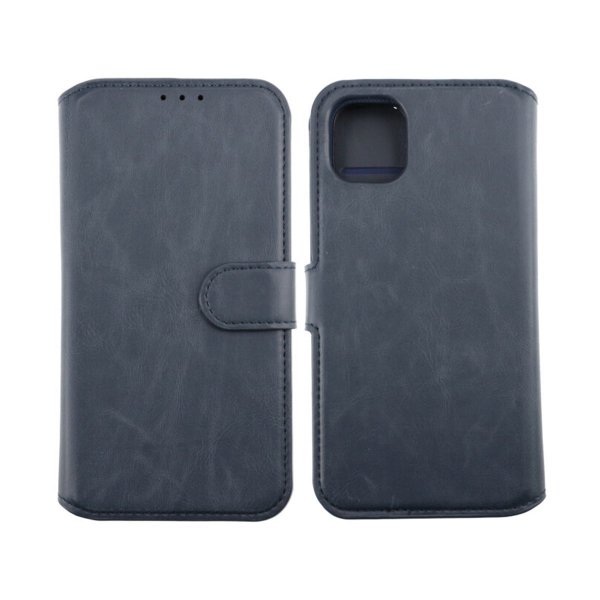 Rvelon iPhone 11 Etui Detachable Wallet Case Blå