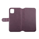 Rvelon iPhone 11 Etui Detachable Wallet Case Lilla